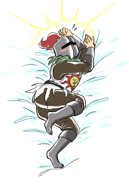 Solaire of Astora Waifu Pillow