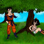 Mirai Gohan and Videl