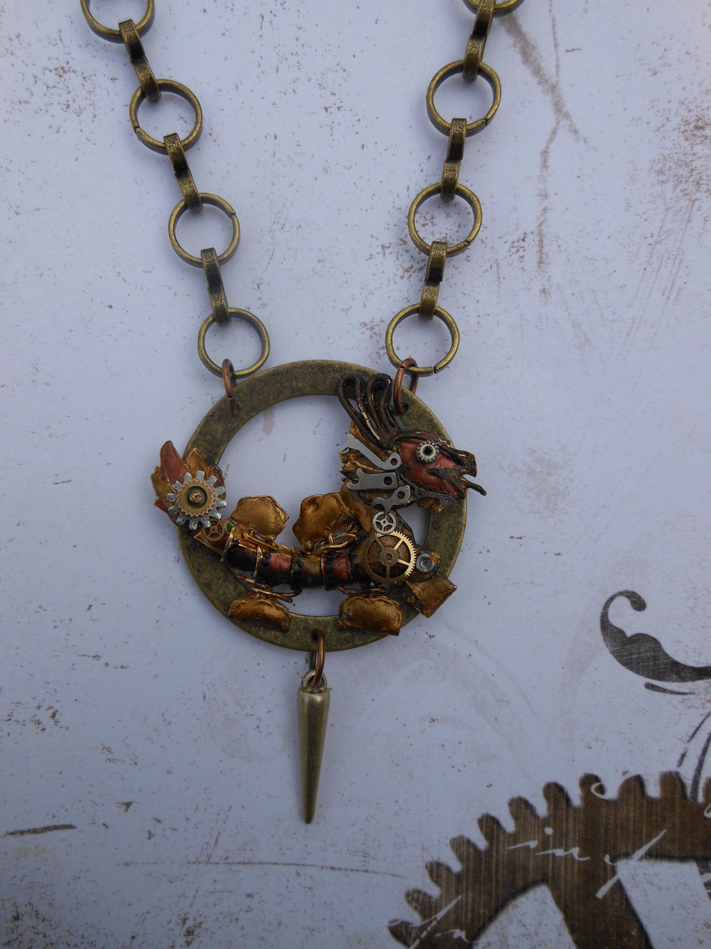 Year of the Steam Dragon Necklace