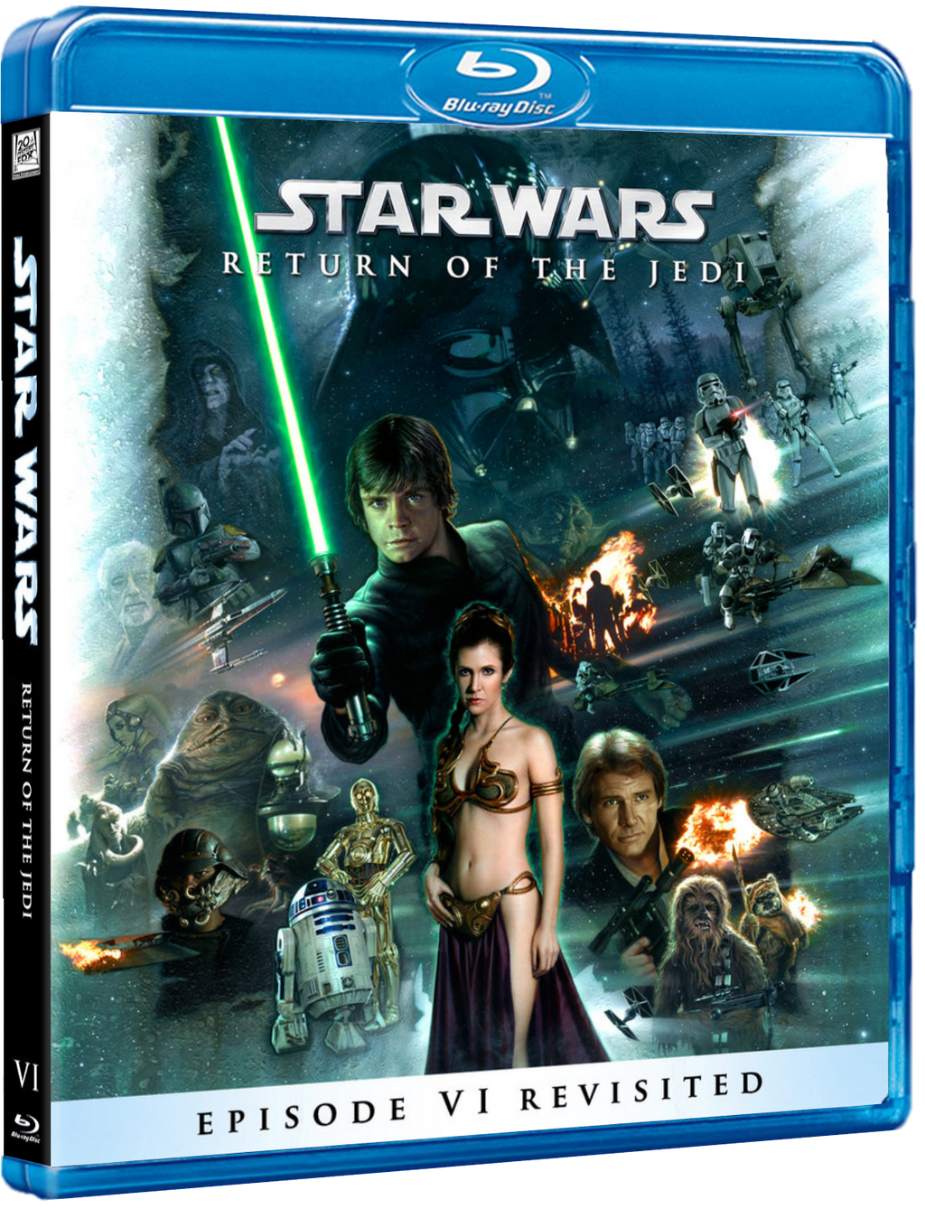 Star Wars 6 Blu Ray Cover by MattOliver21 on DeviantArt