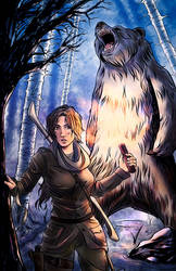 Tomb Raider - Lara Croft Illustration [Colored]