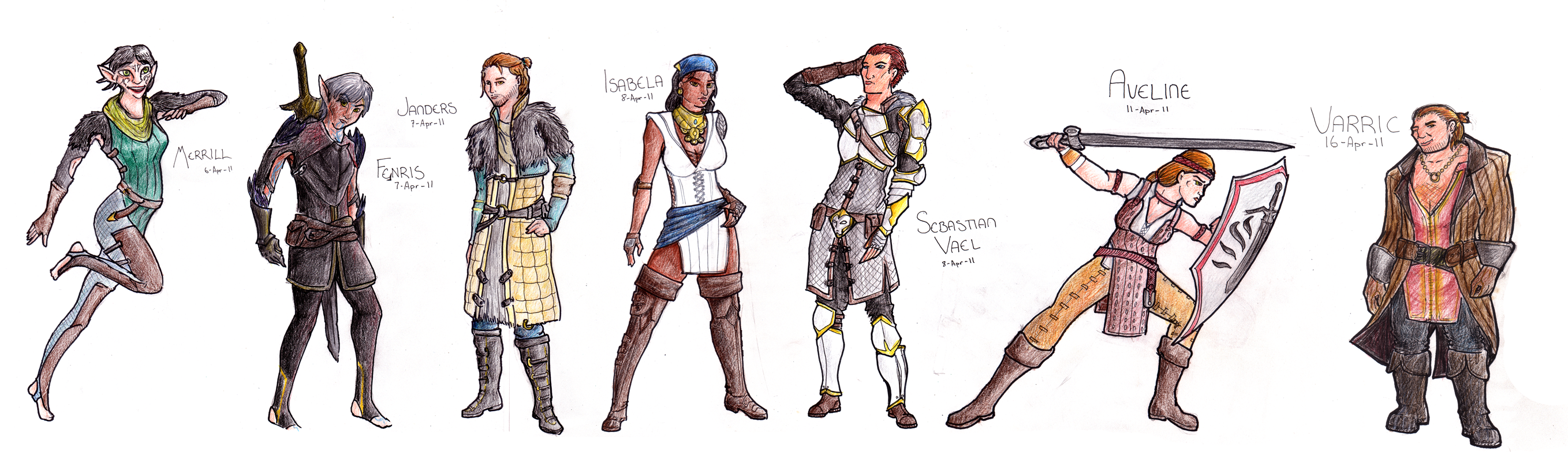 Dragon Age 2: Line up