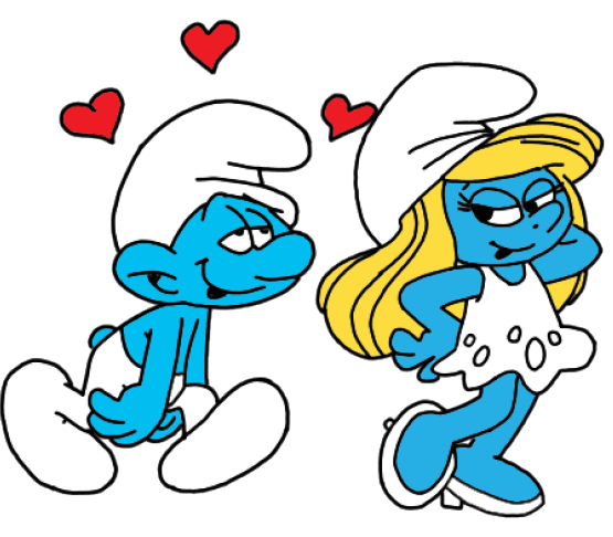 The Smurfs a Smurf in love with Smurfette by IamtherealRandyMarsh on  DeviantArt