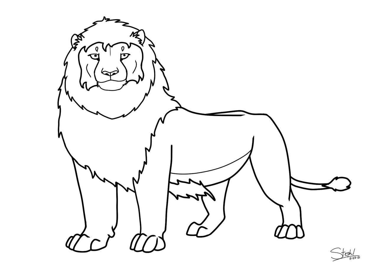 Leose Coloring Page Concept by Pookie-2-Steph on DeviantArt