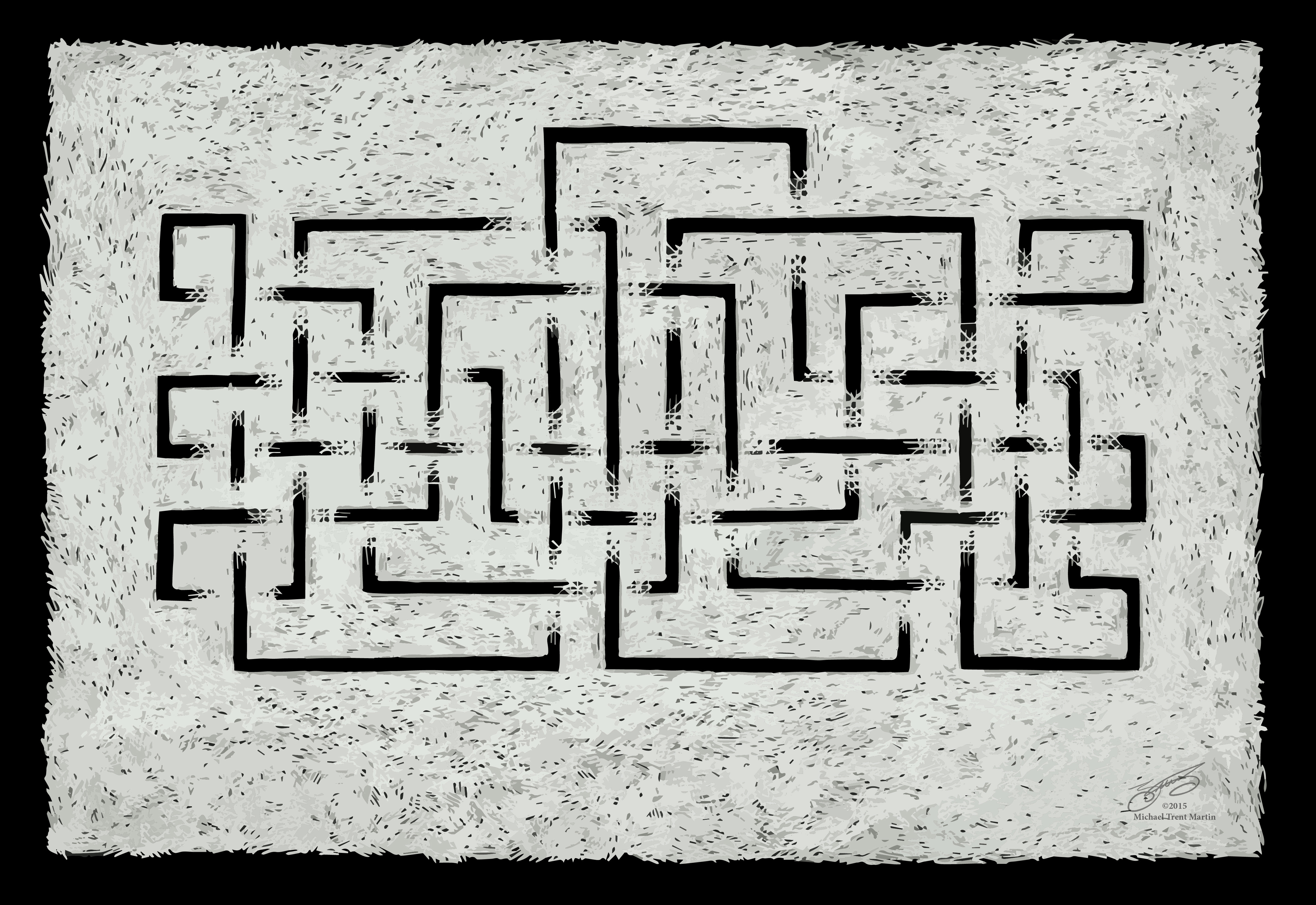 Maze- White