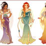 Art Nouveau Costume Designs III