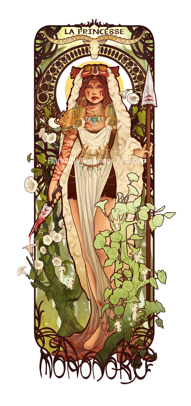 Princess Mononoke by Hannah-Alexander