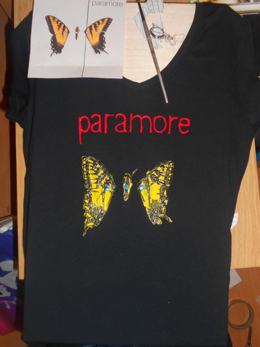 Paramore T-shirt - Brand New Eyes by AlcoholicPolarBear on DeviantArt