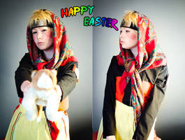 Happy easter! Naruto style