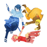 {Render} Team7 - Naruto, Sasuke y Sakura