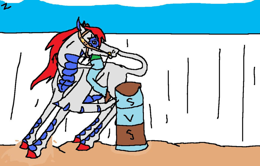 Bareback Barrel Racing Training by RussianDemon5 on DeviantArt