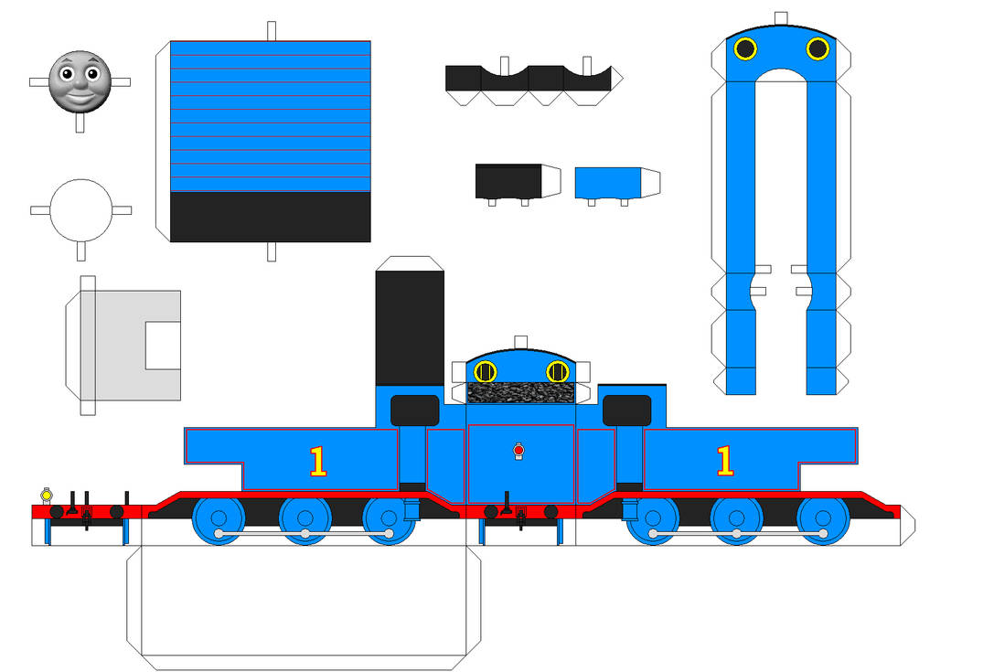 Scrap Engine Rws Thomas TAF 3D: RWS Thomas the Tank Engine MK1 by FlammingHybridStudio on ...
