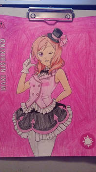 Love Live Maki (smile card)