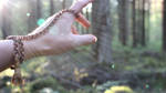 copper hand chain by MoxieBlacksmith