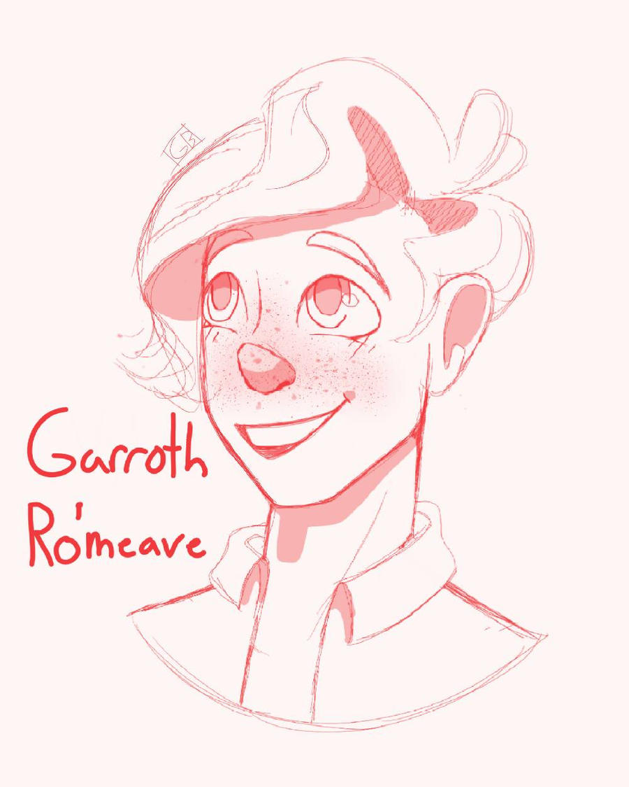 Garroth Romeve Garroth Ro'Meave (sketch) by GayBae1021 on DeviantArt