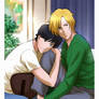 Ash and Eiji