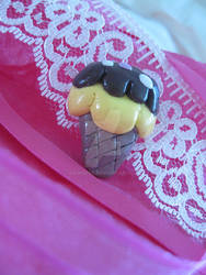 IceCream charm and ring