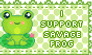 I Can't Make Up My Mind SavageFrog Stamp