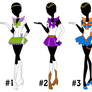 CLOSED: Senshi Fuku Design Set 2
