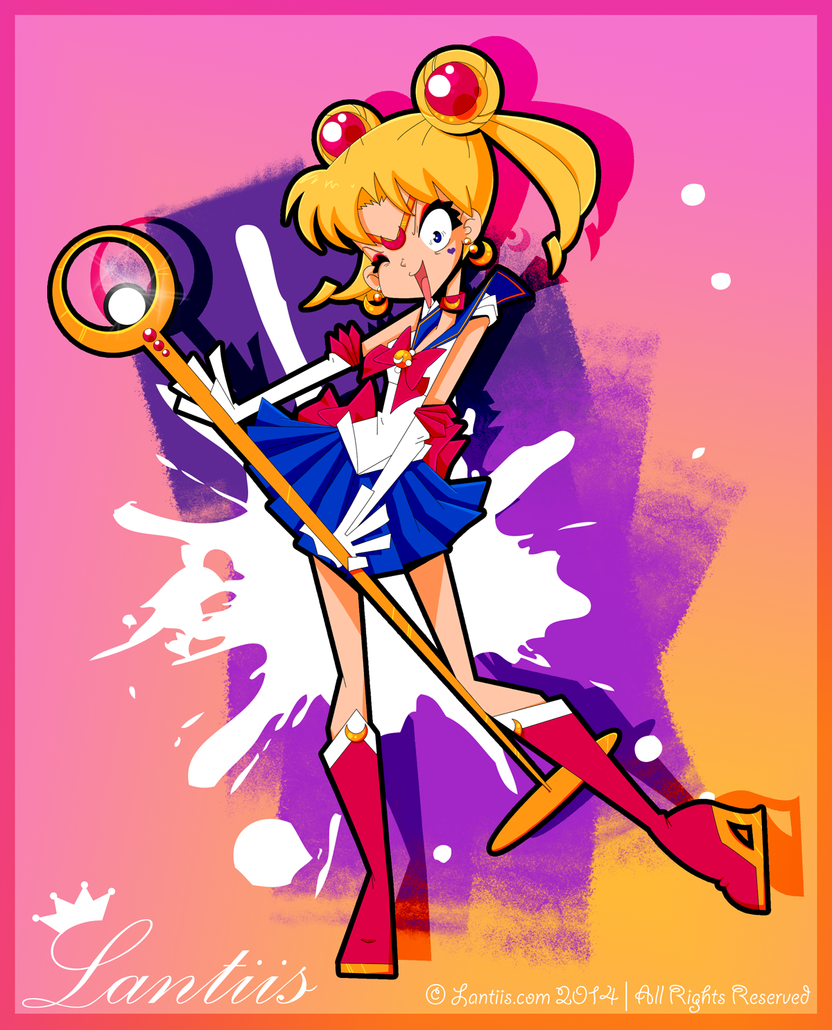 Punk Rocker Sailor Moon