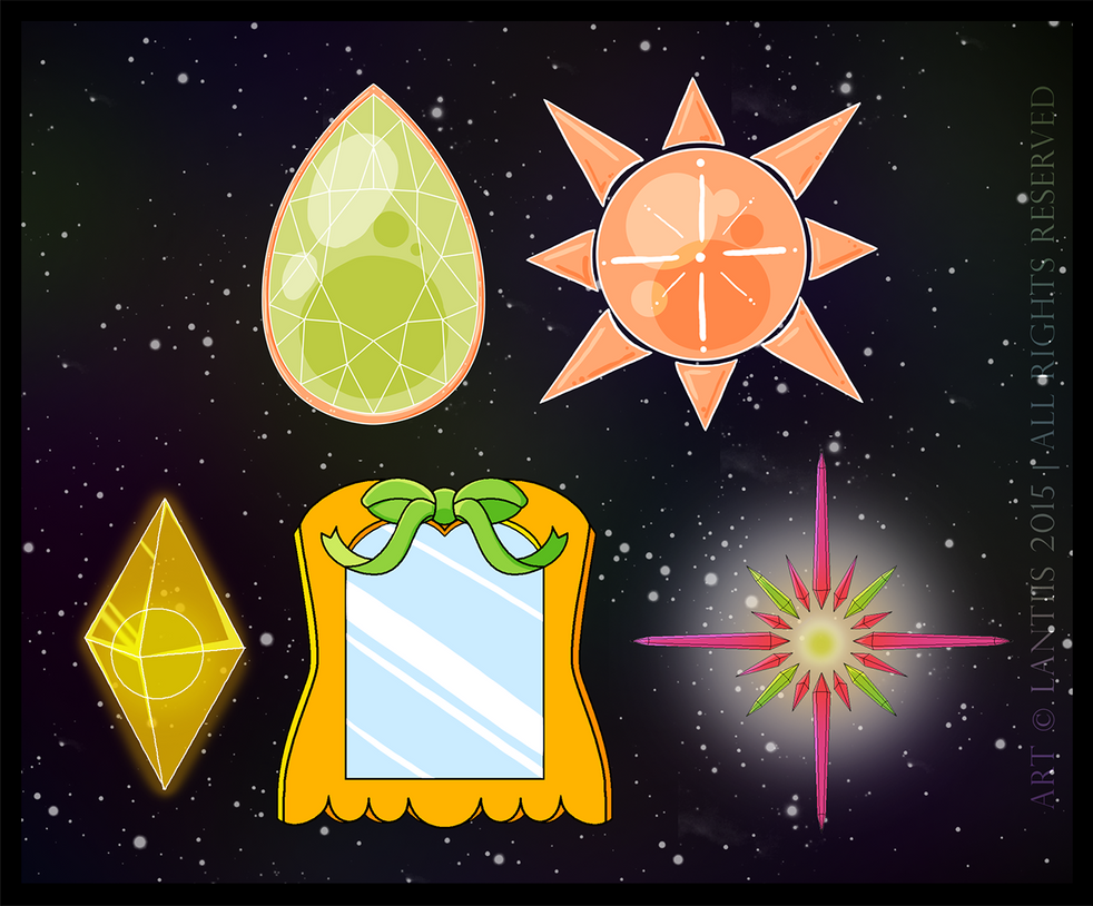 Sailor Galactic Sol Item Set by MamaLantiis on DeviantArt