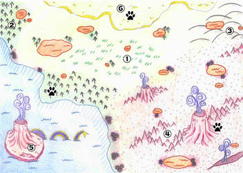 OLD Map of Ambaran RUN AWAY by MamaLantiis