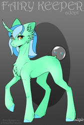 OPEN ADOPT Breezy Seafoam Fairy Keeper MLP