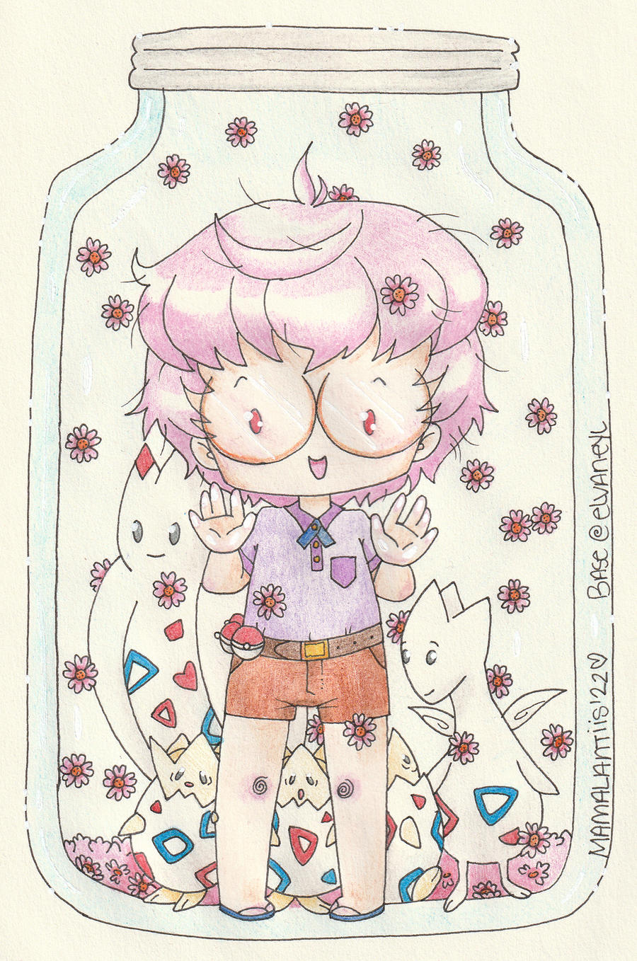 Catching Sakura Flowers