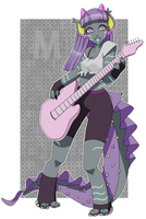 Marta Plays Guitar