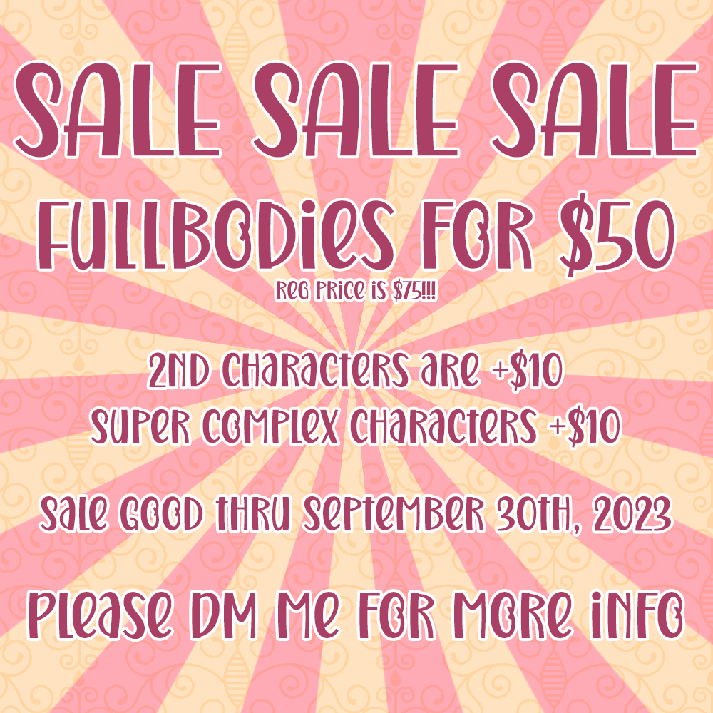 August and September 2023 SALE