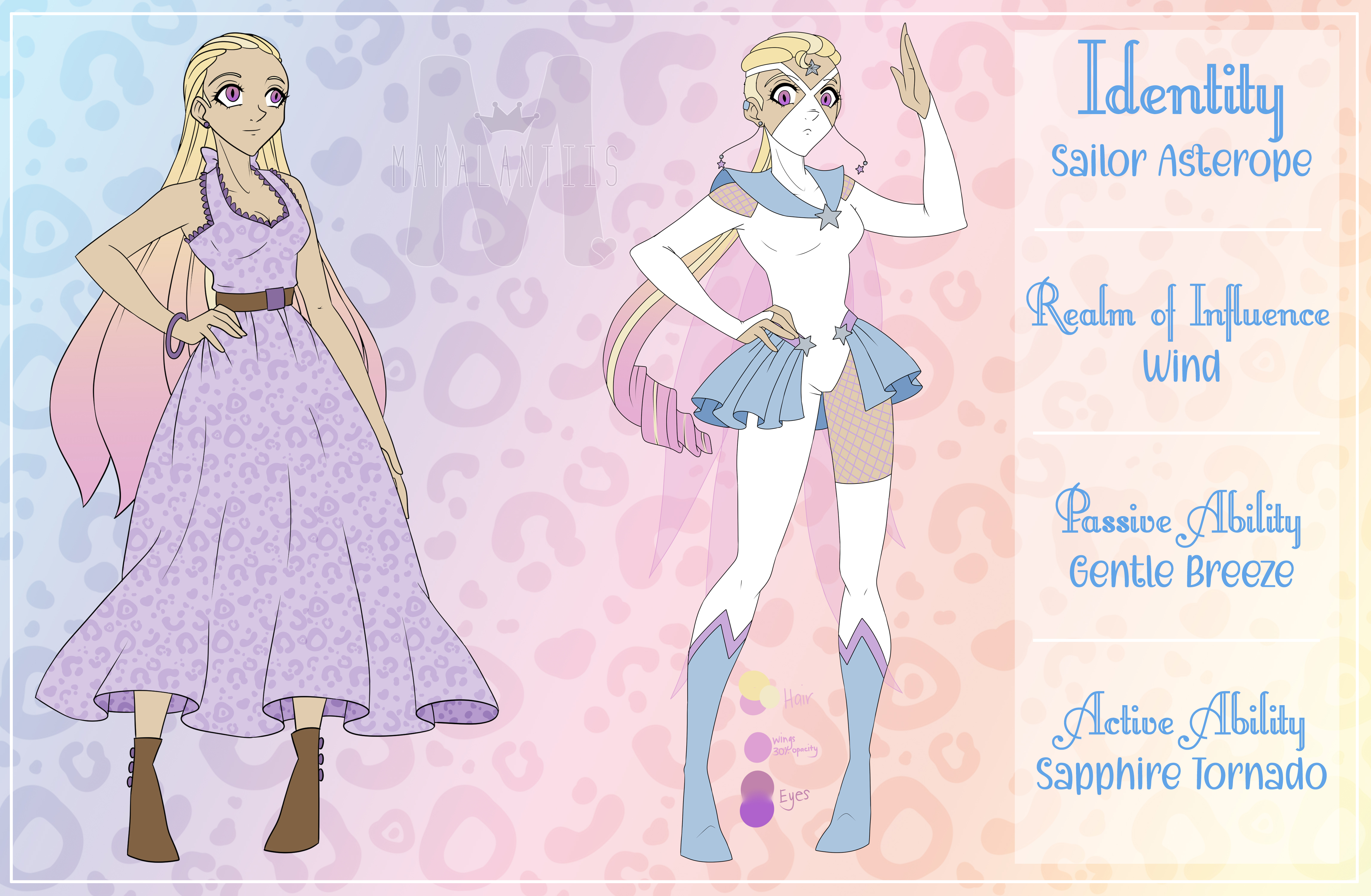 Sailor Asterope: Interstellar Senshi Reference