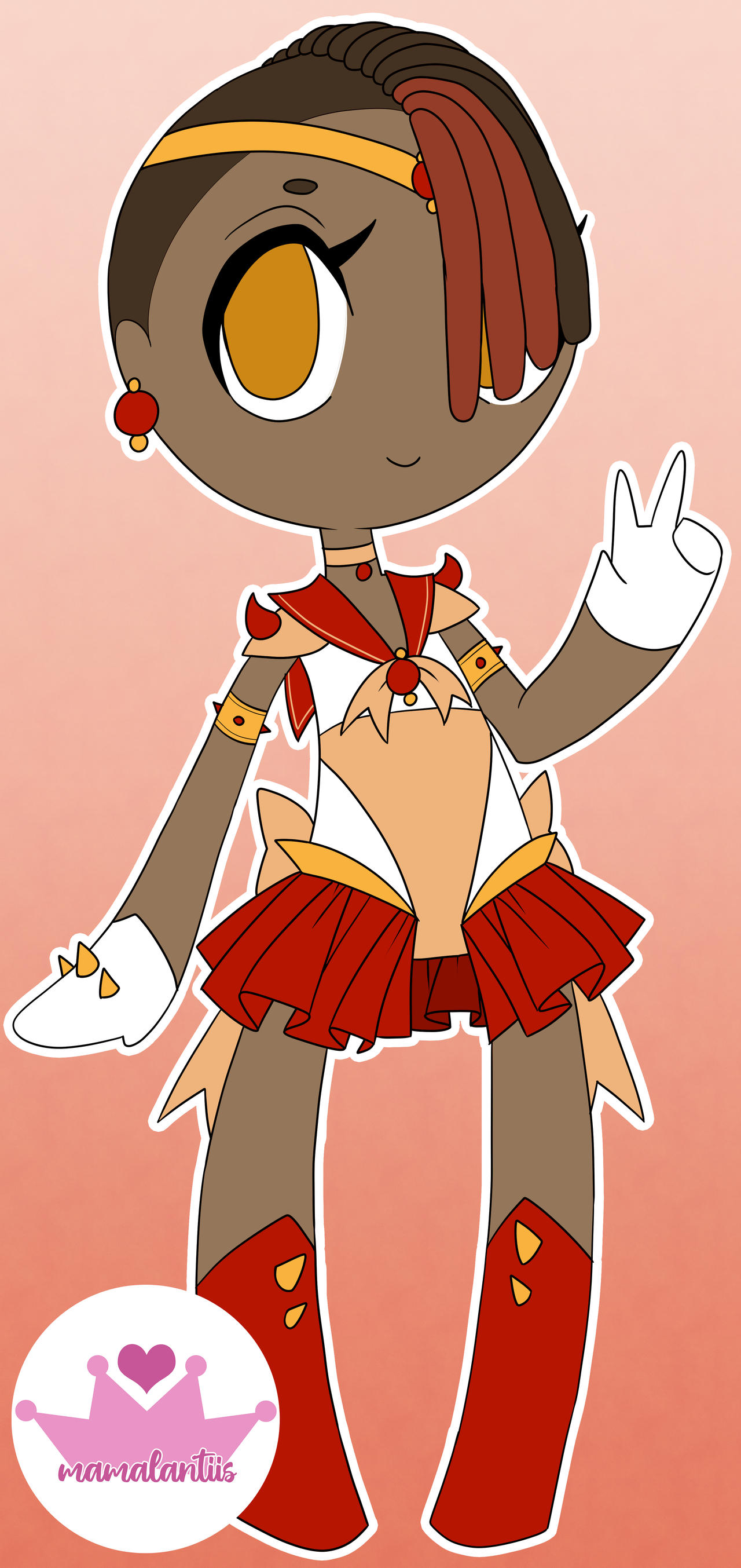 OPEN: Rockin Princess Senshi Adopt