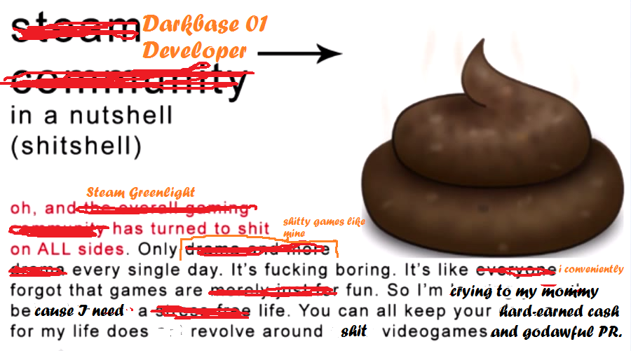 Darkbase 01 Developer Meltdown Parody
