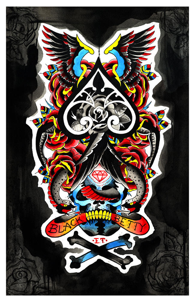 Black Betty Tattoo by MummysLittleMonster on DeviantArt
