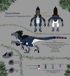 Quazrehnzu the Megaraptor Hybrid