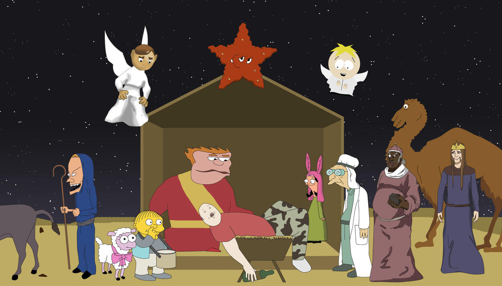 Deviantart Nativity Cartoon Nativity by iamian002 on DeviantArt