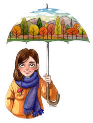 Umbrella- Autumn