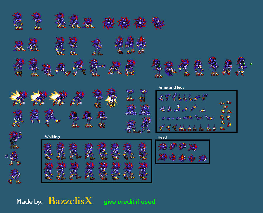 Mecha Shadic by BazzelisX on DeviantArt