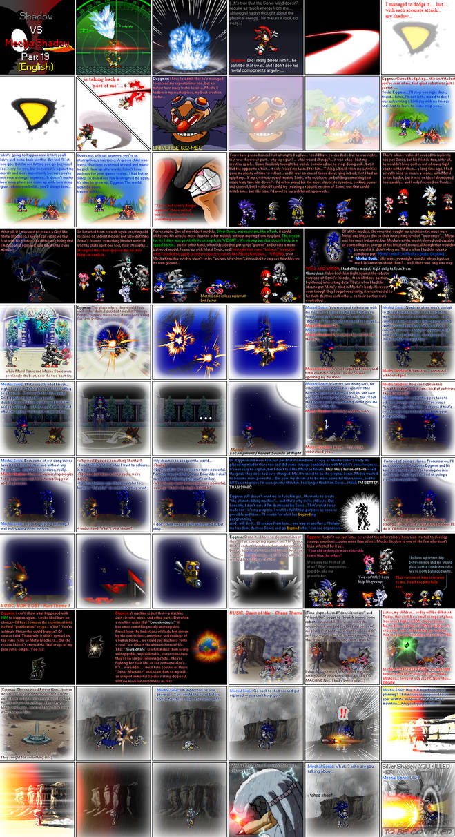 Multiverse Sonic ep:19 (Shadow vs M. Shadow) - ENG by BazzelisX on ...