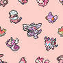 Pink Pokemon Tile