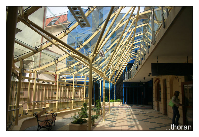 Blue and Yellow Roof