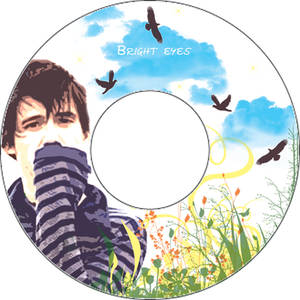 Bright Eyes CD Sticker