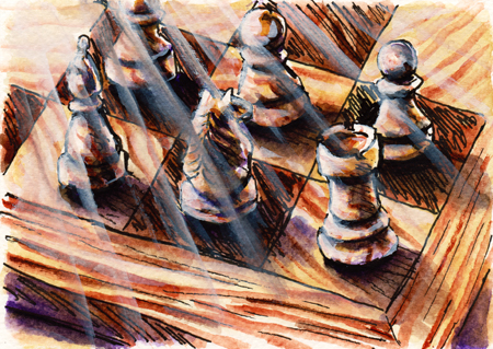 Postcard: Chess