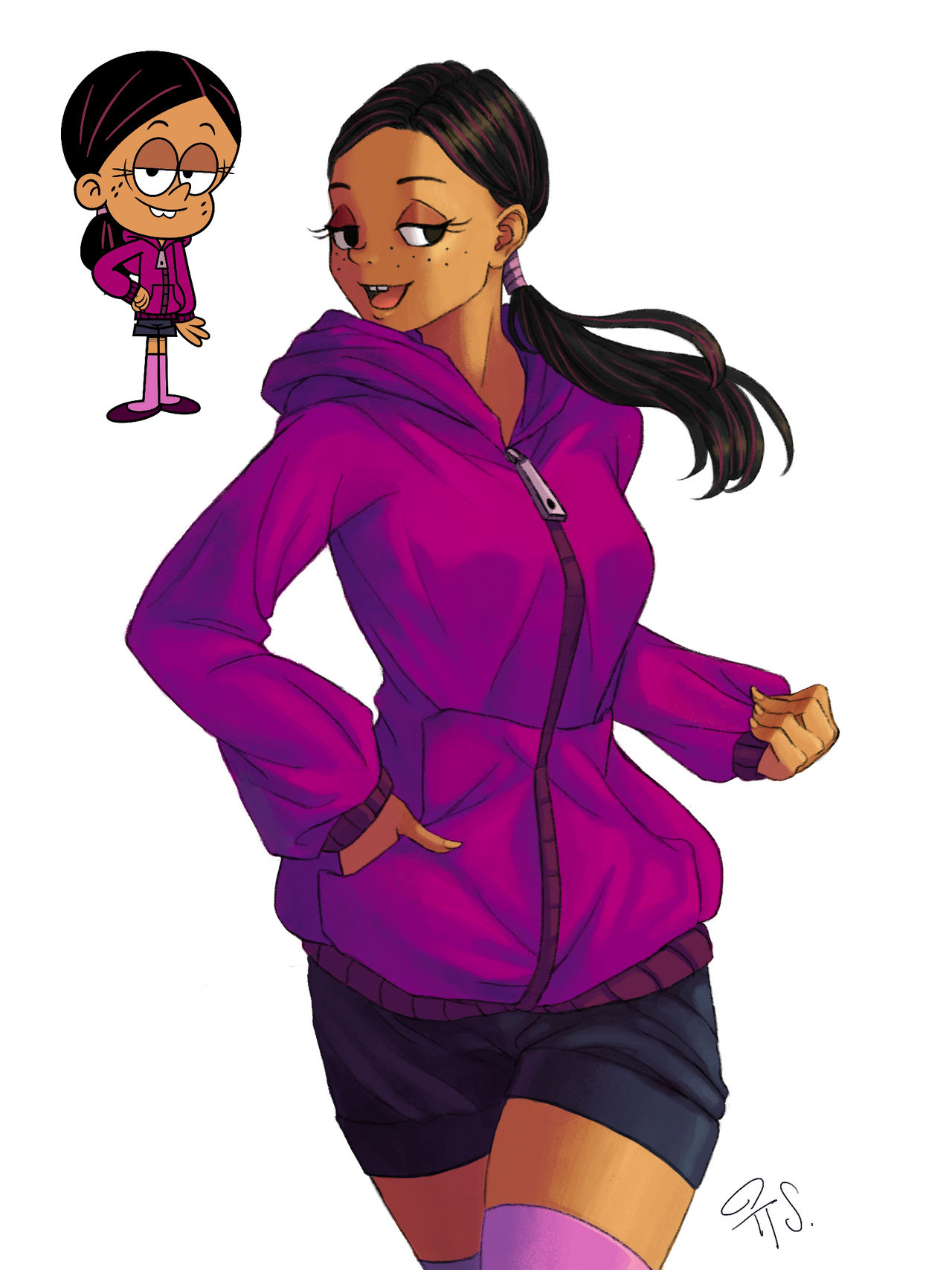 Request Ronnie Anne Santiago By Yusearttt On Deviantart Request Ronnie Anne Santiago By Yusearttt On Deviantart