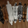 Fox pelts
