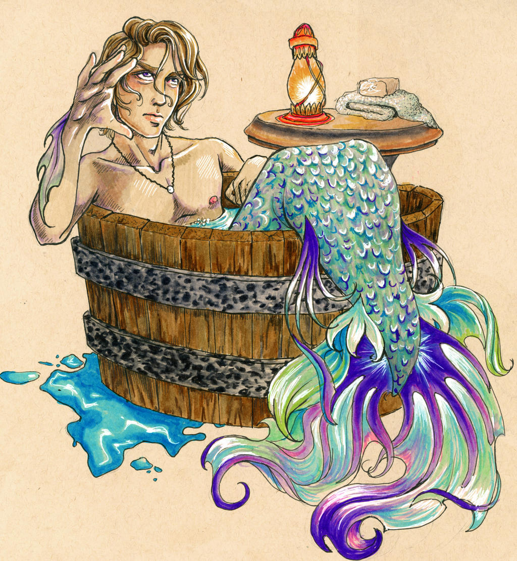 Merman Half Merman by Wayside-divide on DeviantArt