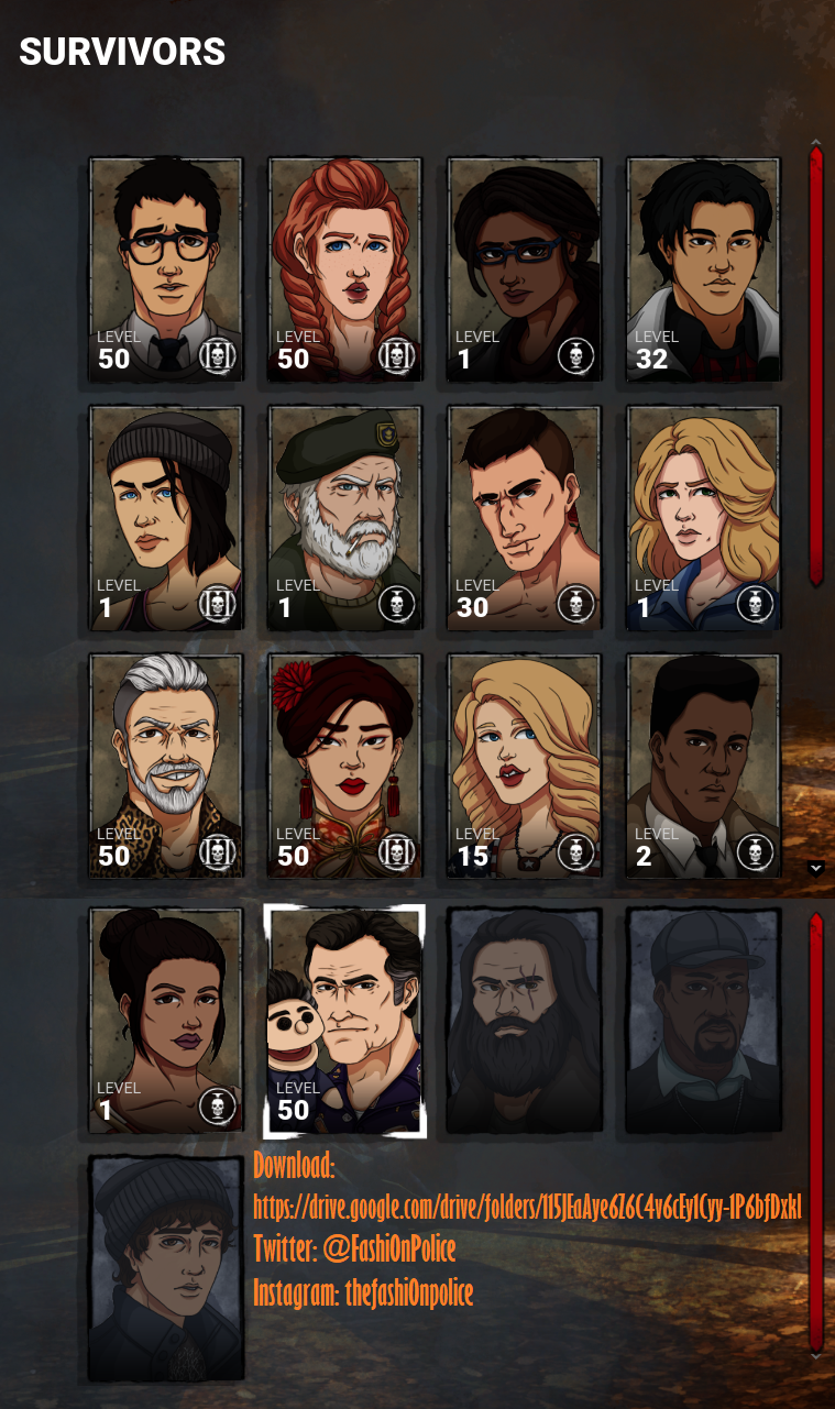 Dead By Daylight Survivor Icons By Redchaoticrain On Deviantart