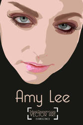 Amy Lee (face) Vexel Art