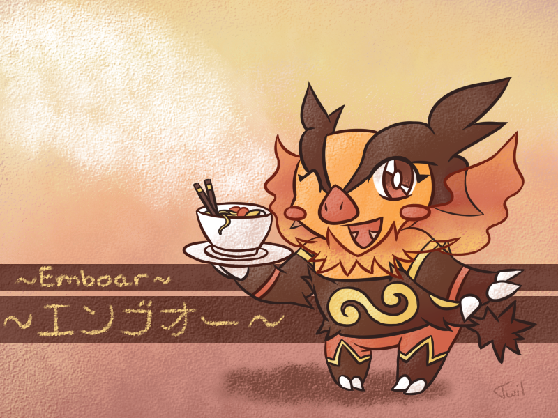 Emboar - Spicy Delicacy