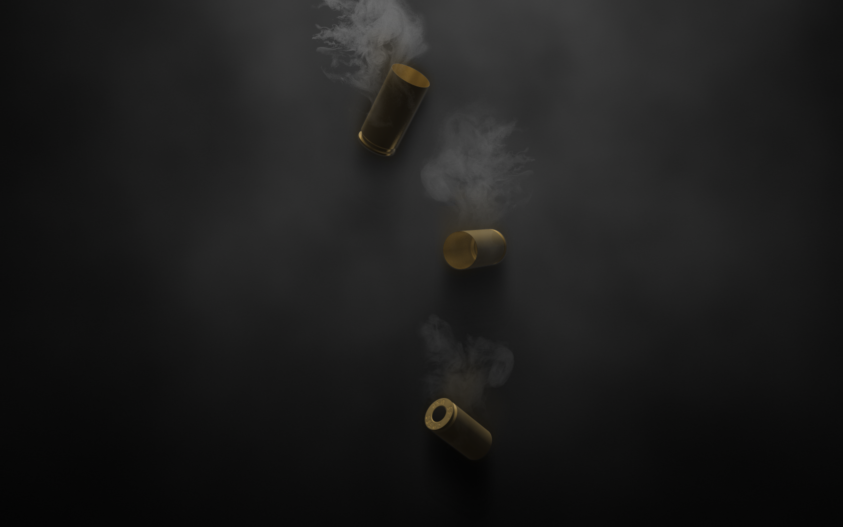 Bullet Casings Falling